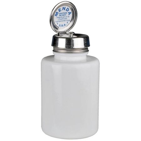 FINE-LINE Round White Glass Bottle with Pure Touch Pump; 6 oz FI904183